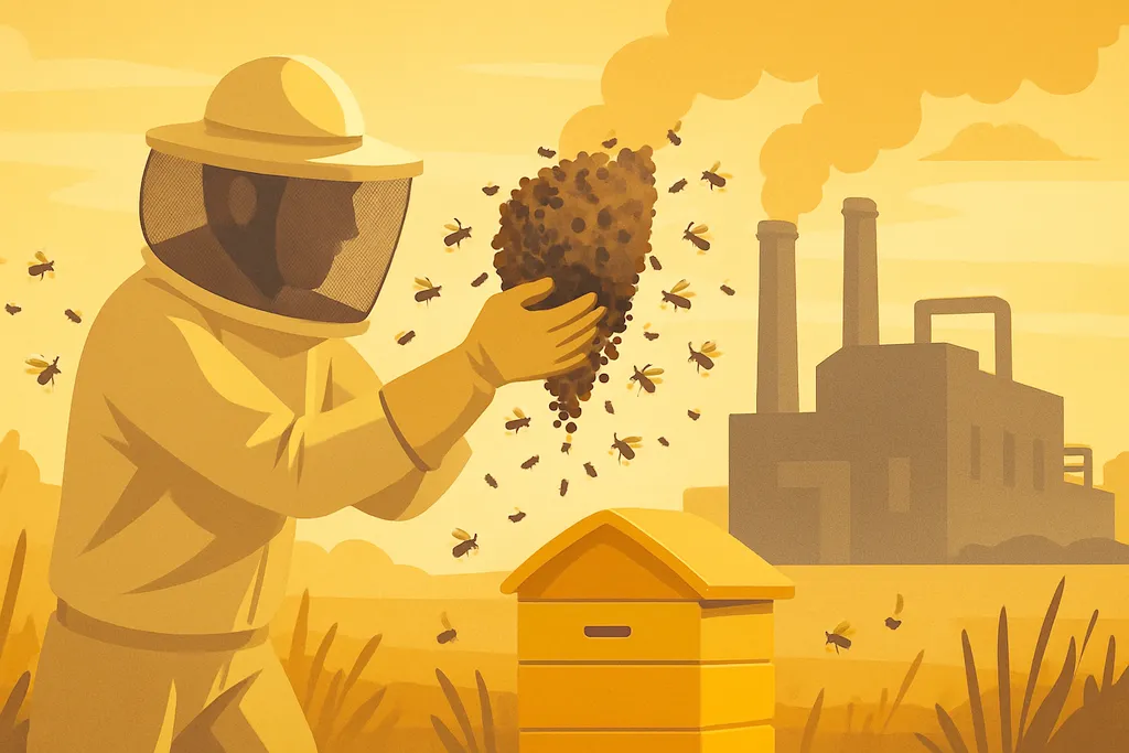 Rescate de Abejas en Entorno Industrial: Un Caso de Conservación Urbana