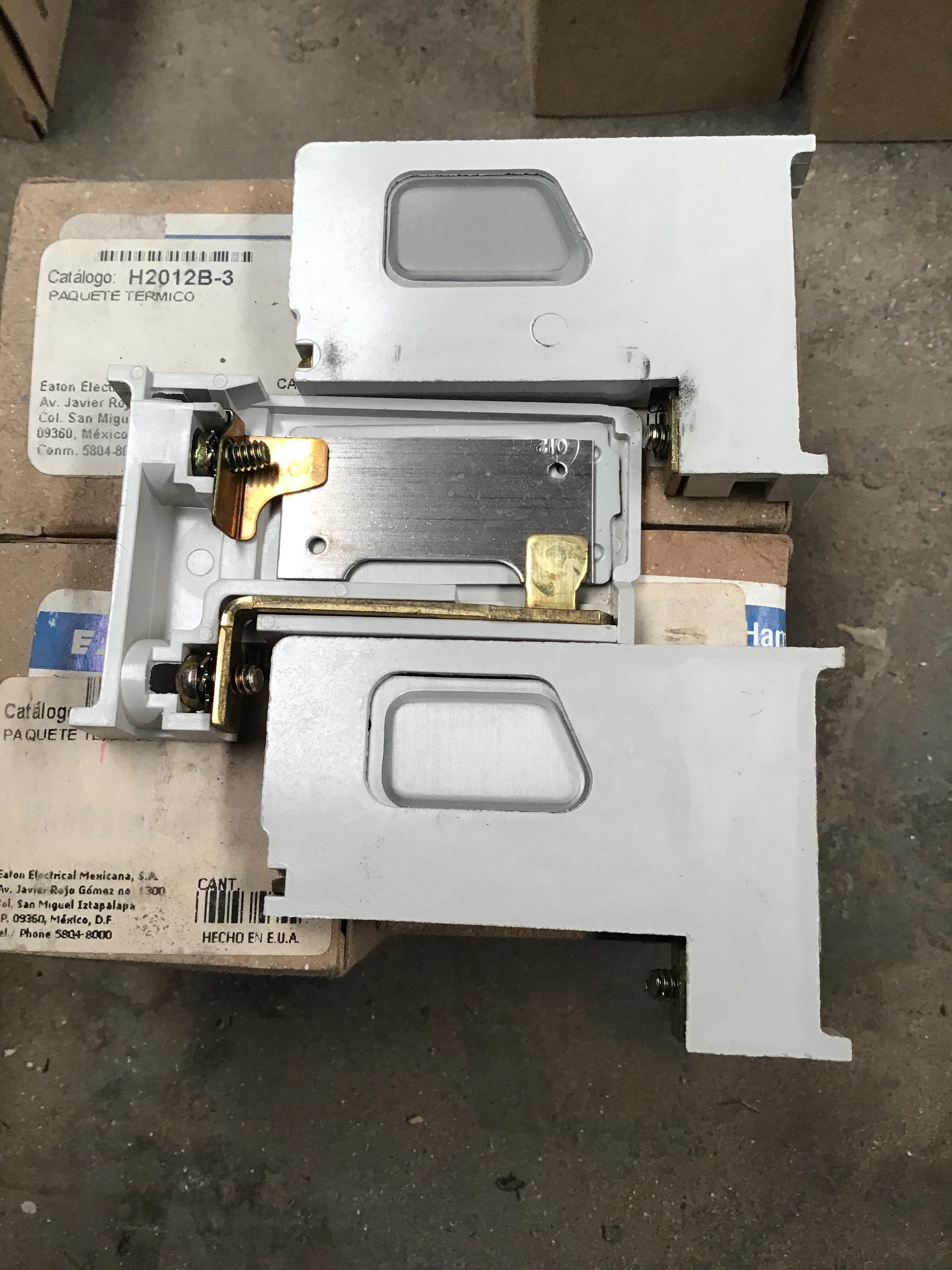 Paquete térmico 14.0-19.09 AMP modelo H2012B-3 marca Cutler Hammer