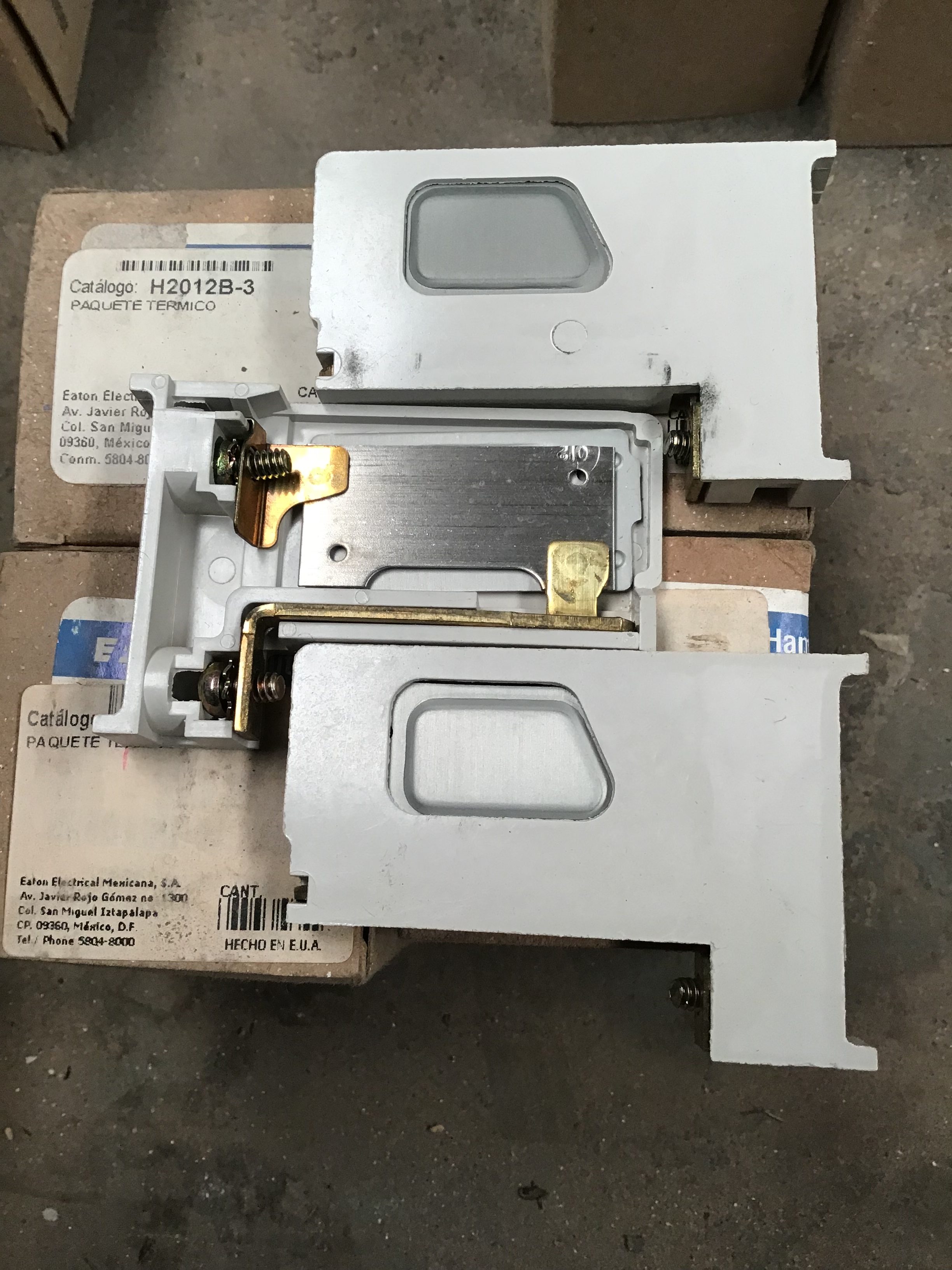 Paquete térmico 14.0-19.09 AMP modelo H2012B-3 marca Cutler Hammer