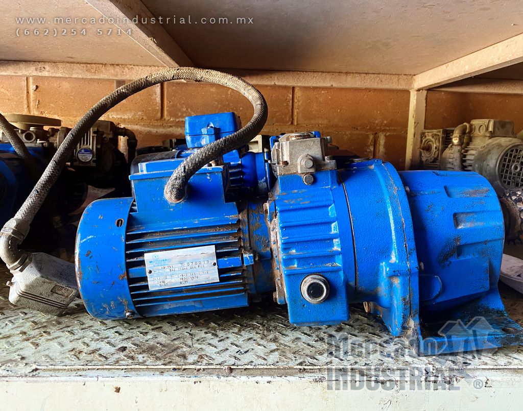Motovariador 1/2 HP 1670 RPM marca Motovario