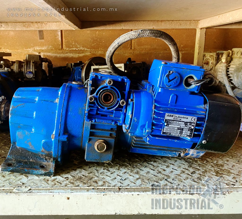Motovariador 1/2 HP 1670 RPM marca Motovario