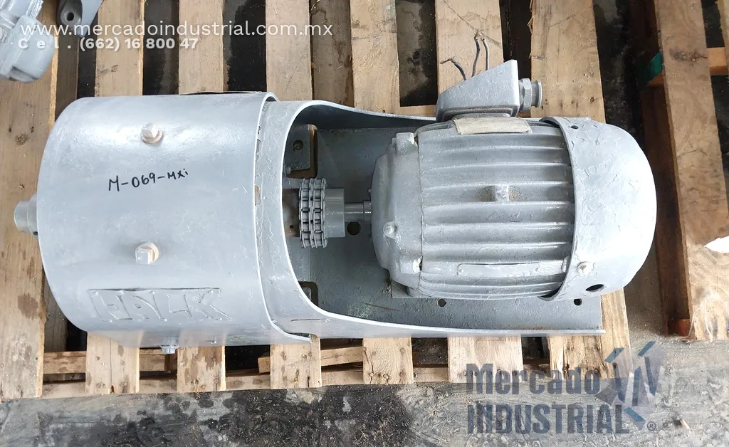 Motorreductor 5 HP 4.102 ratio 1500/1800 RPM marca FALK