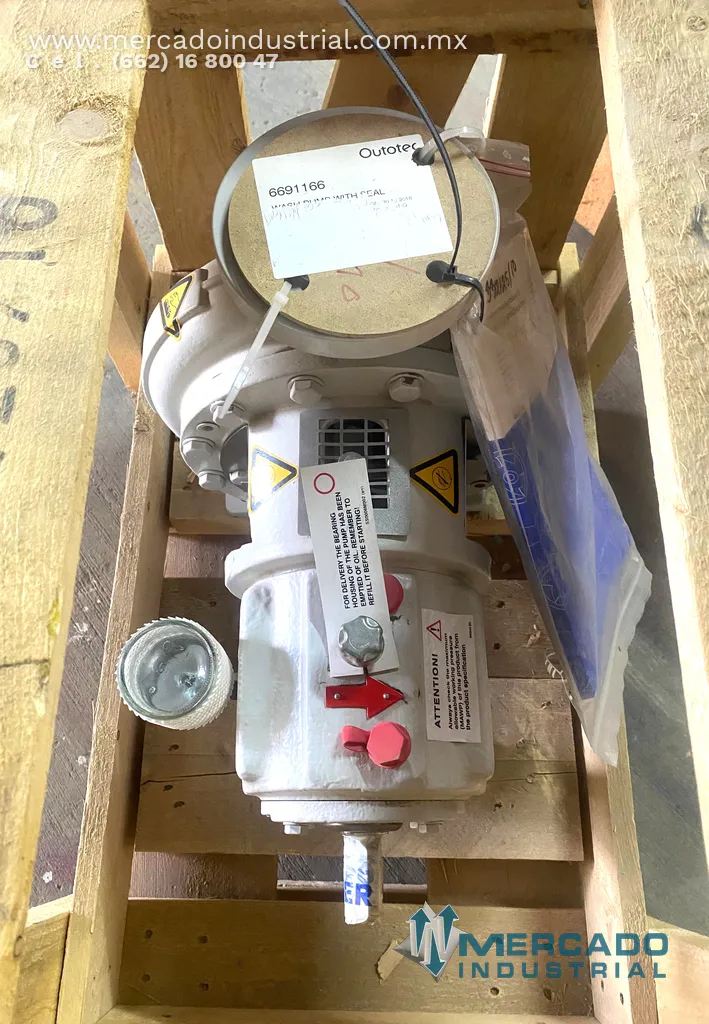 Bomba centrífuga 3490 RPM modelo A11-50 marca Sulzer
