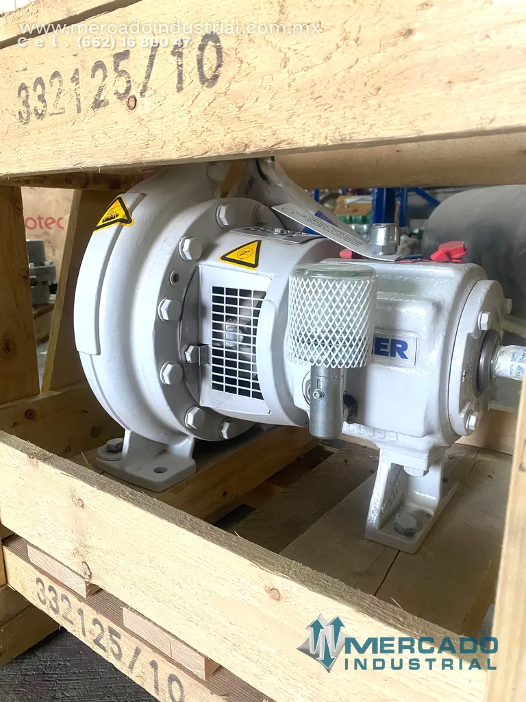 Bomba centrífuga 3490 RPM modelo A11-50 marca Sulzer
