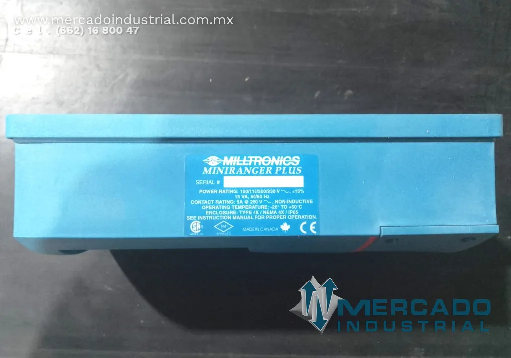 Miniranger plus tipo 4X IP65 modelo PL-515 marca Milltronics - Mercado ...