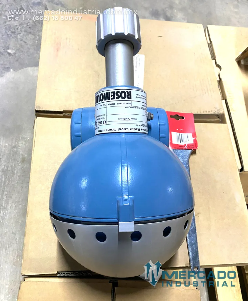 Transmisor de nivel por radar modelo TH43 marca Rosemount