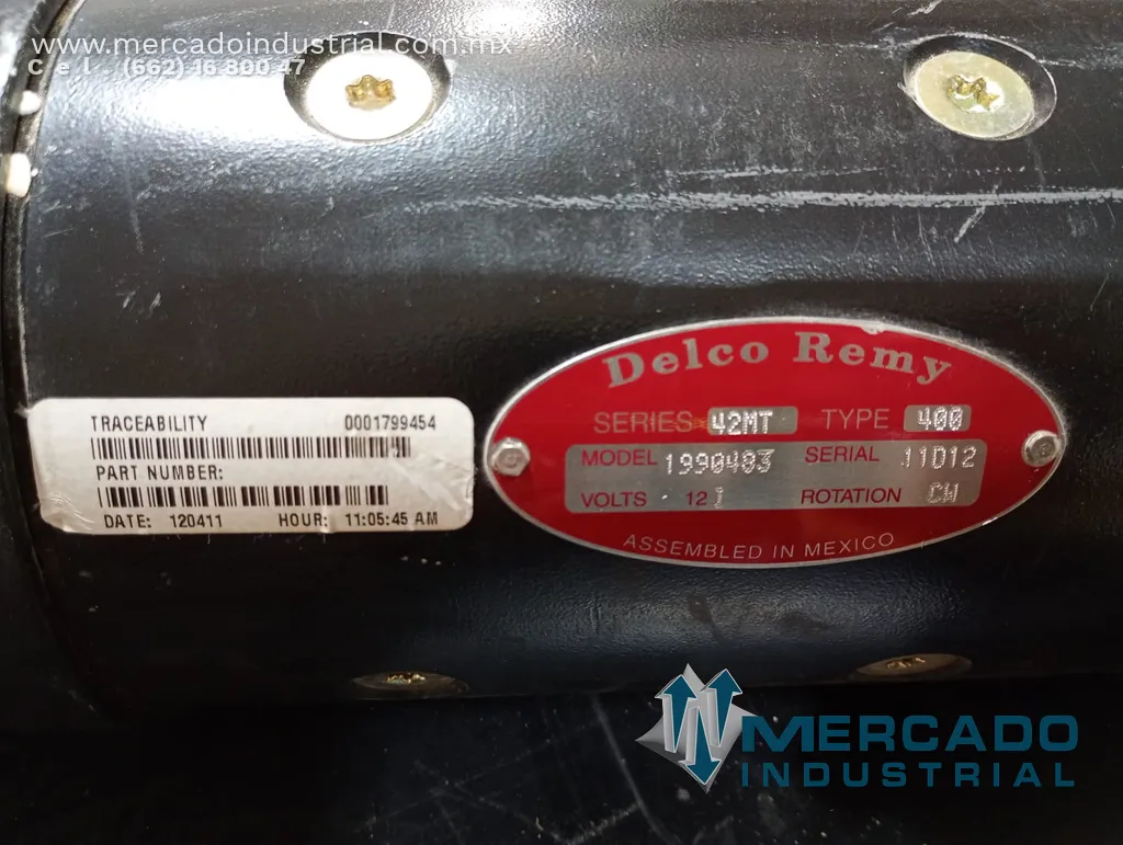 KENWORTH 1990483 MOTOR DE ARRANQUE