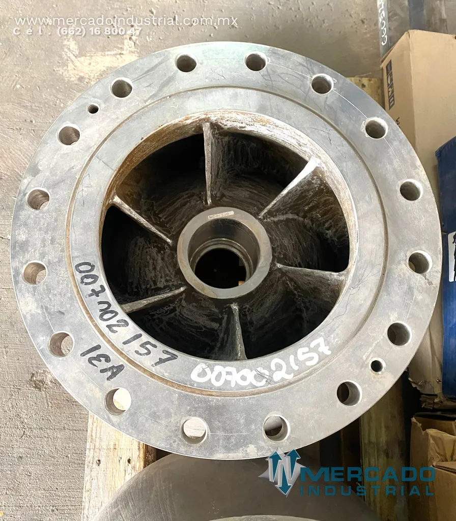 Tazón para bomba de inyección de acero inoxidable diámetros 17" 1/4 y 18"