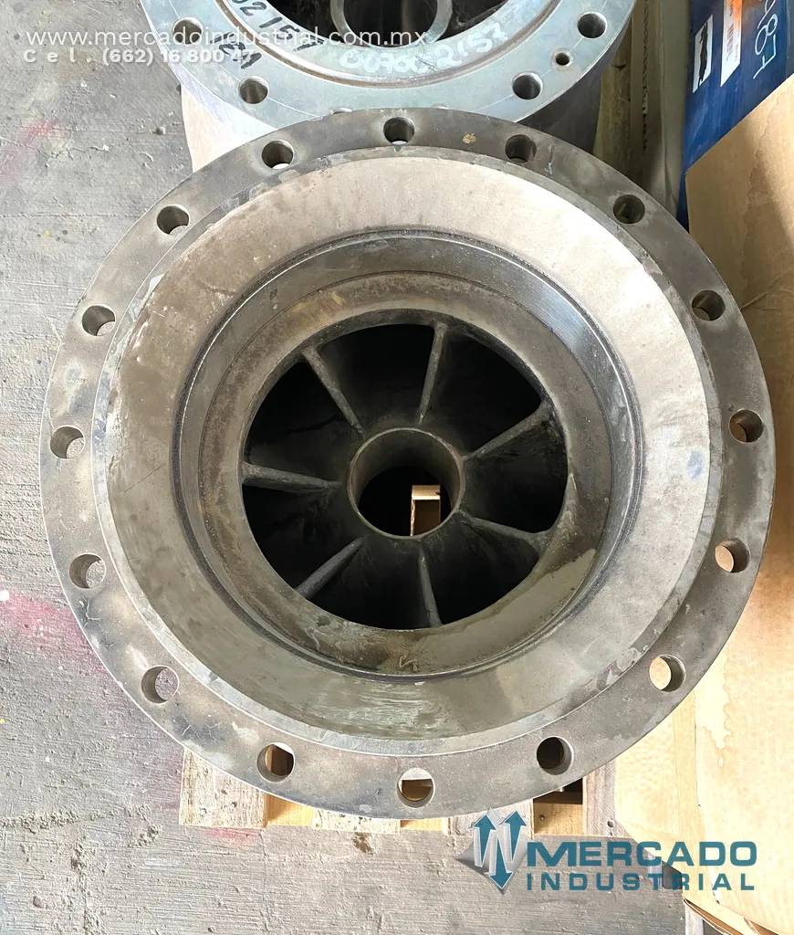 Tazón para bomba de inyección de acero inoxidable diámetros 17" 1/4 y 18"