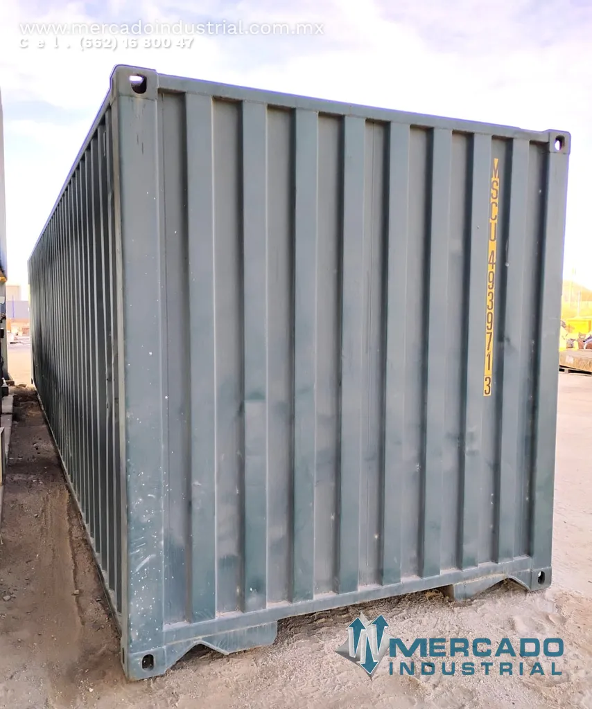 Contenedor de 40' de Largo x 8' de Ancho x 8.5' de Altura