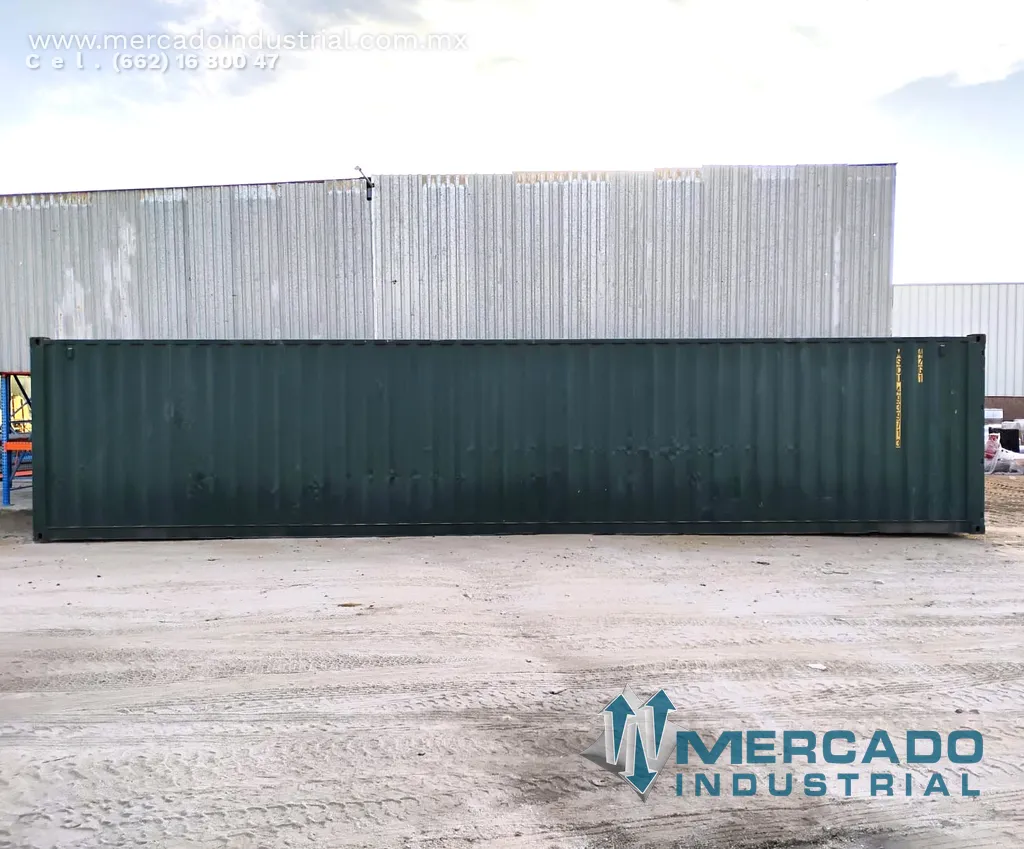 Contenedor de 40' de Largo x 8' de Ancho x 8.5' de Altura