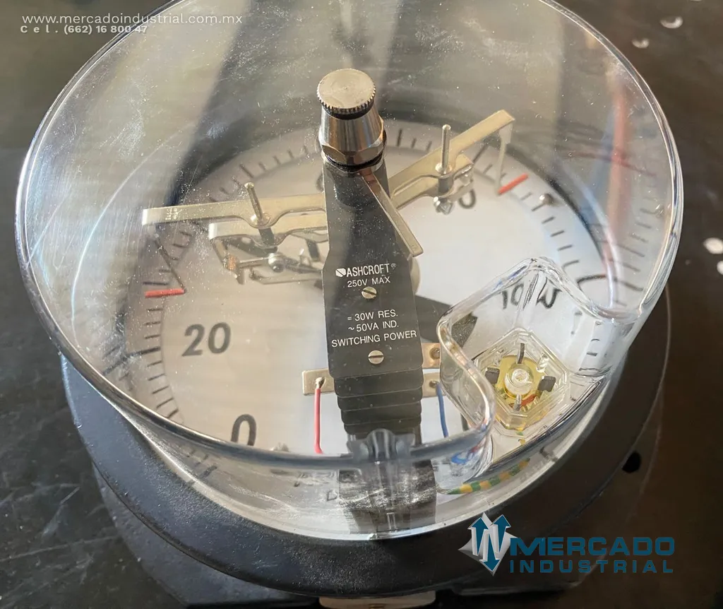 Termómetro indicador 6" 0 a 120°C parte 1182CAMSA marca Ashcroft