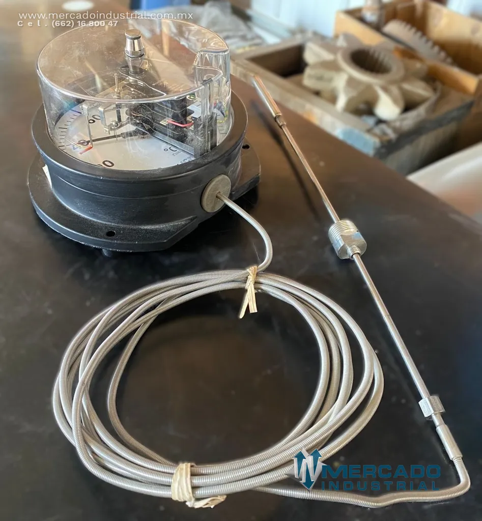 Termómetro indicador 6" 0 a 120°C parte 1182CAMSA marca Ashcroft