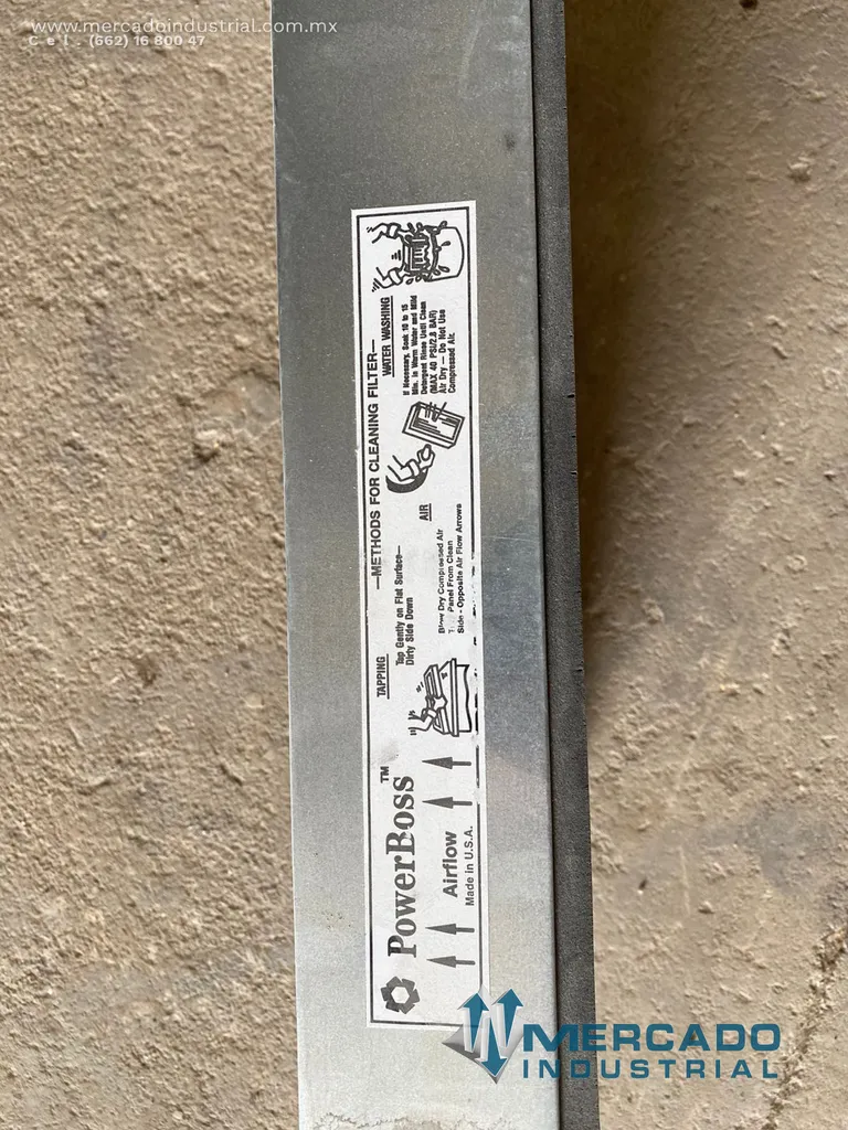 Filtro de aire tolva 75.5 cm x 38 cm parte 311325 marca Powerboss