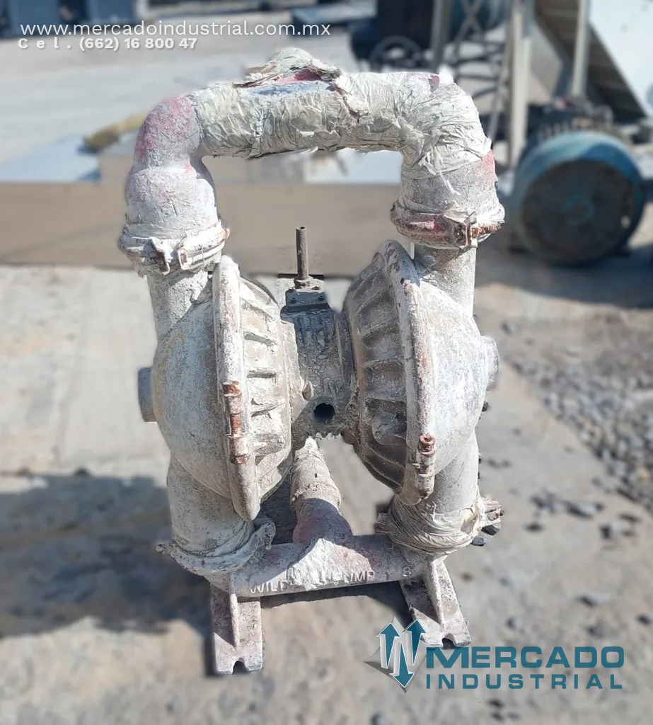 Bomba de diafragma 2X2"