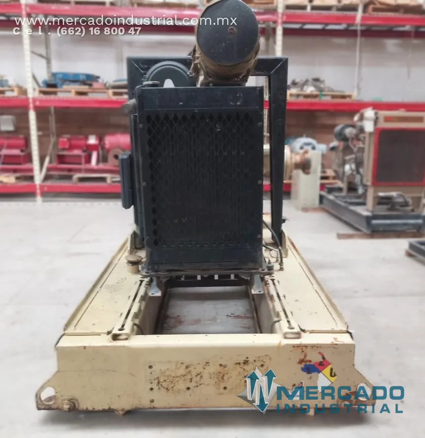 Bomba centrífuga para agua 6x6" con motor de 75 HP