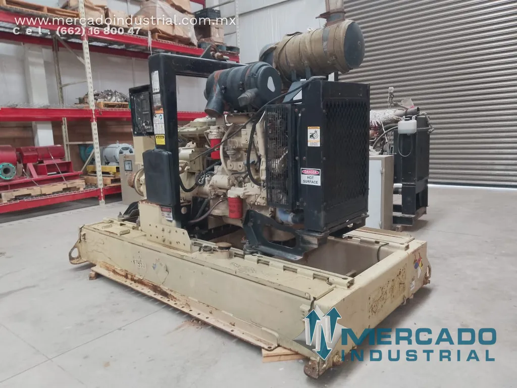 Bomba centrífuga para agua 6x6" con motor de 75 HP