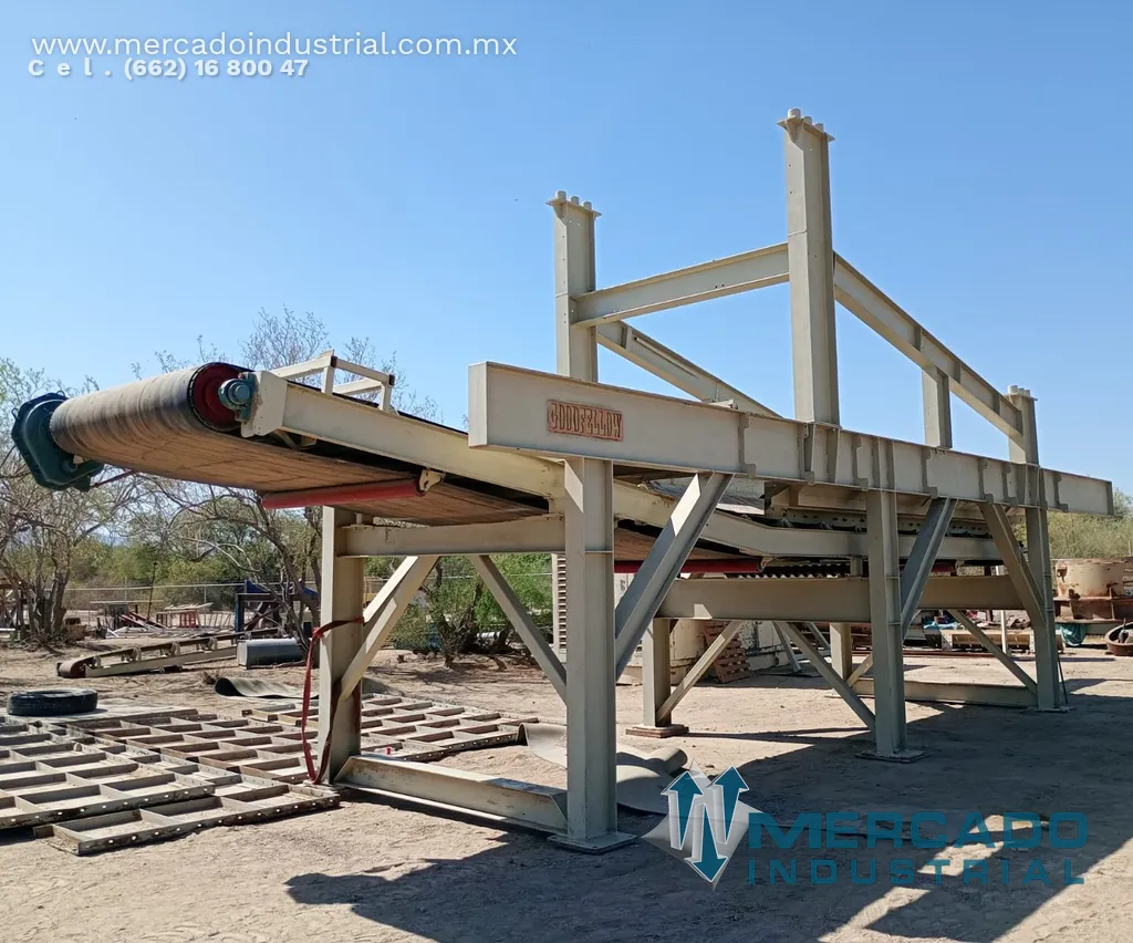 Criba 8x24 ft de tres camas marca METSO