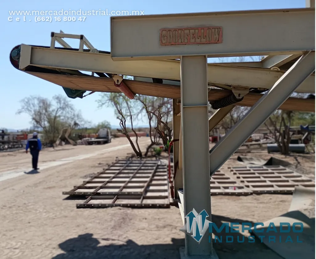Criba 8x24 ft de tres camas marca METSO