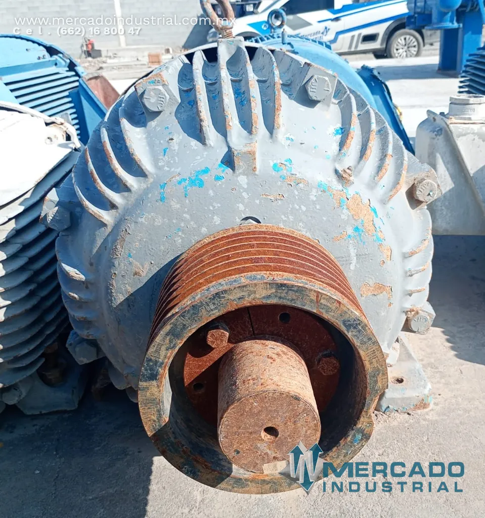 Motor eléctrico 150 HP 4 polos 1780 RPM marca US Motors