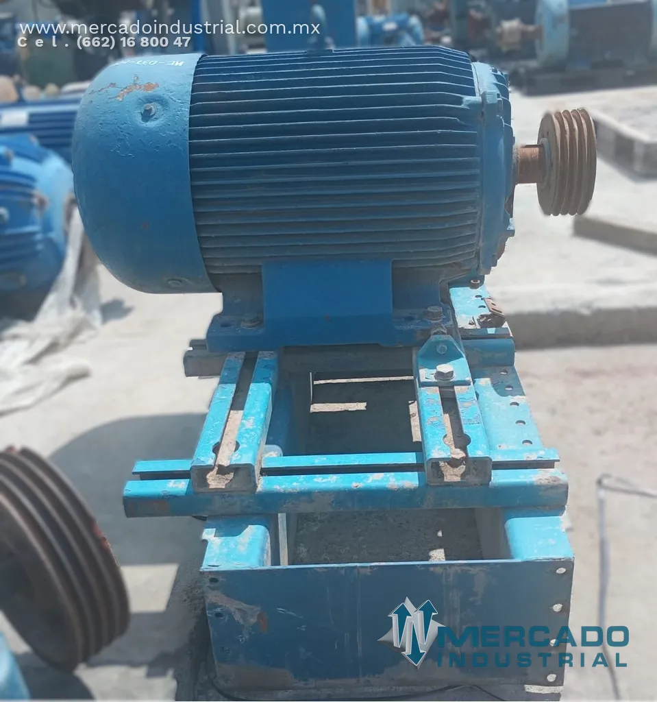 Motor eléctrico 120 HP 4 polos 1780 RPM