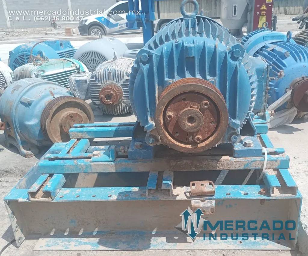 Motor eléctrico 120 HP 4 polos 1780 RPM