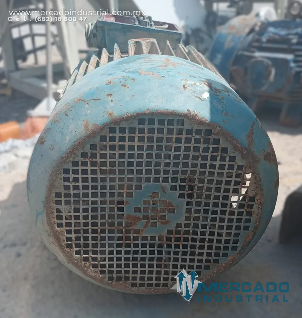 Motor eléctrico 15 HP 4 polos 1750 RPM marca ELEKTRIM