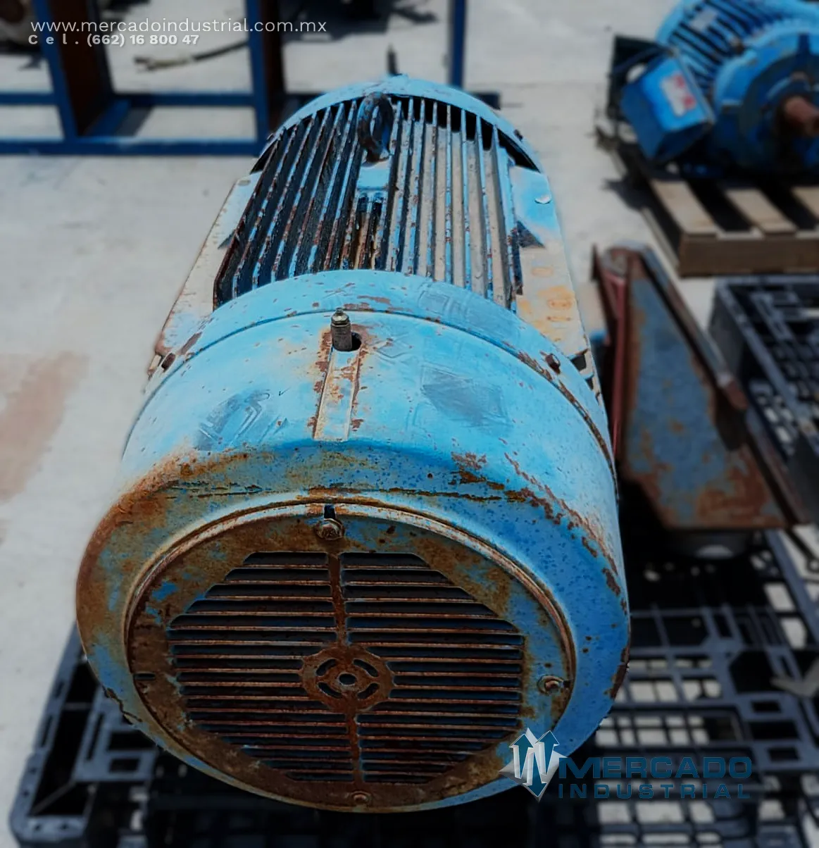 Motor eléctrico 200 HP 4 polos 1785 RPM marca SIEMENS