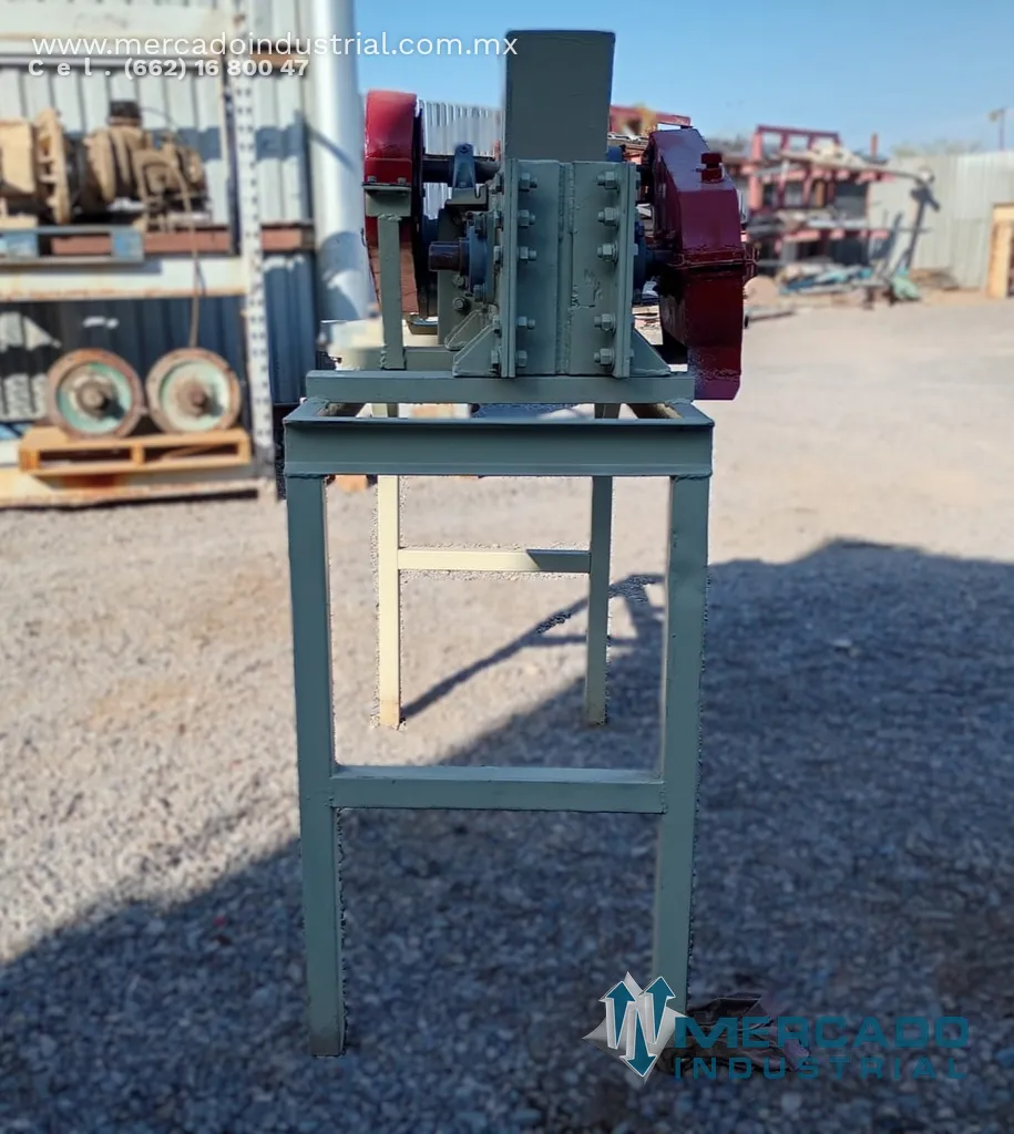 Molino de rodillos con motor eléctrico 7.5 HP 1735 RPM