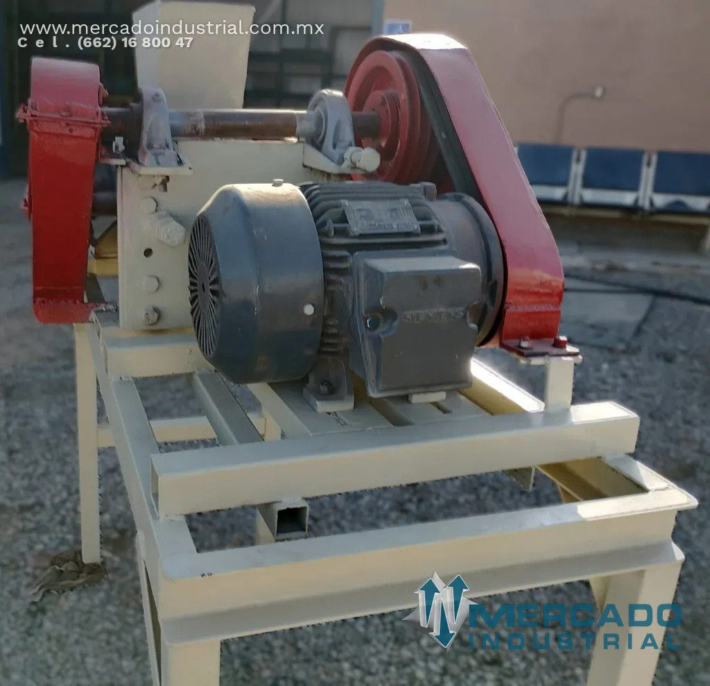 Molino de rodillos con motor eléctrico 7.5 HP 1735 RPM