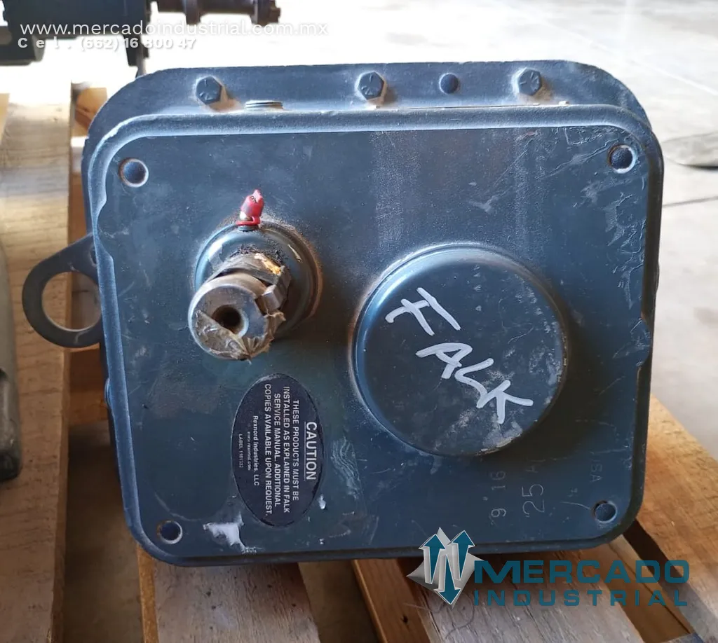 Reductor de montaje en eje 24.8:1 ratio parte 4115J25A marca Falk