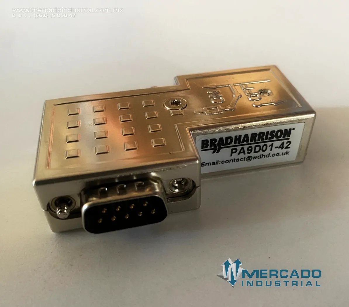 Conector 4A 30 V AC parte PA9D01-42 marca Brad Harrison