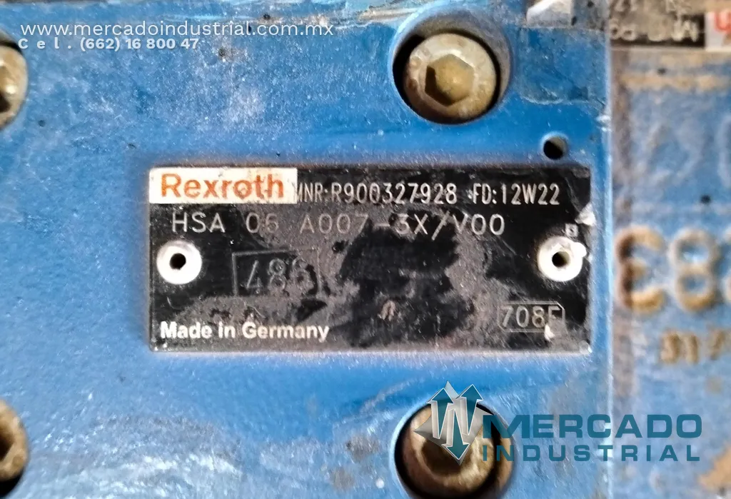Rexroth 57106460 VALVE DIVERT