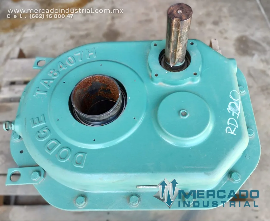 Reductor flecha hueca tamaño 8 relación 40:1 modelo TA8407H marca DODGE