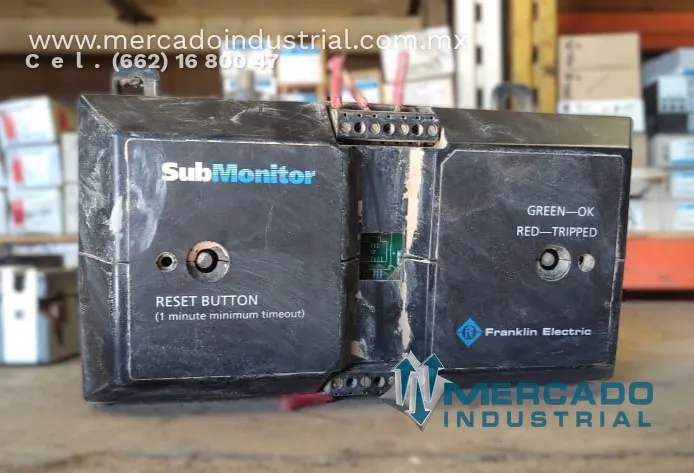 Submonitor 190-600 VAC modelo 5860005000 marca FRANKLIN ELECTRIC