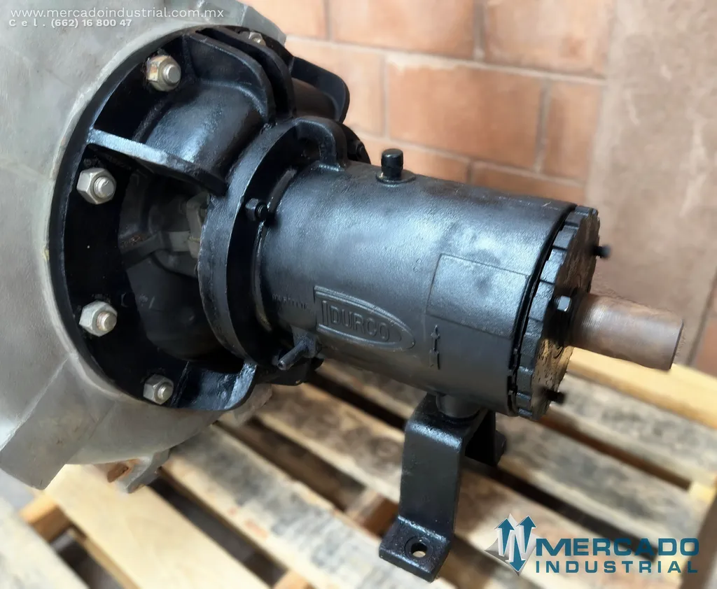 Bomba centrífuga 10x8" 4000 GPM de acero inoxidable tipo 3K10X8-16H/156S0 marca DURCO