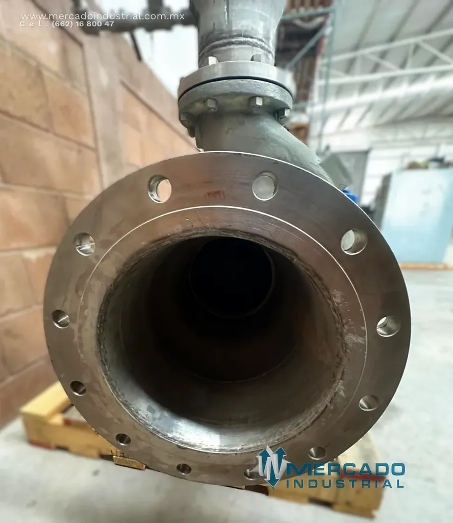Bomba centrífuga 10x8" 4000 GPM de acero inoxidable tipo 3K10X8-16H/156S0 marca DURCO