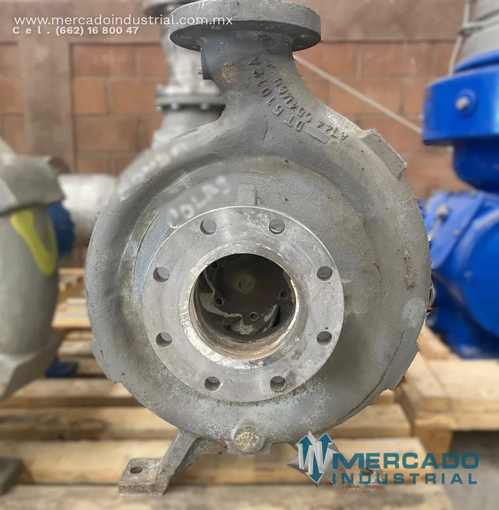 Bomba centrífuga 10x8" 4550 GPM de acero inoxidable tipo 3K10X8-16H/156S0 marca DURCO