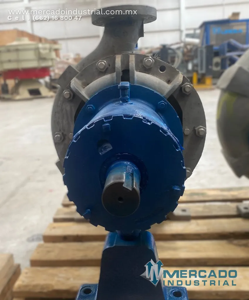 Bomba centrífuga 10x8" 4550 GPM de acero inoxidable tipo 3K10X8-16H/156S0 marca DURCO
