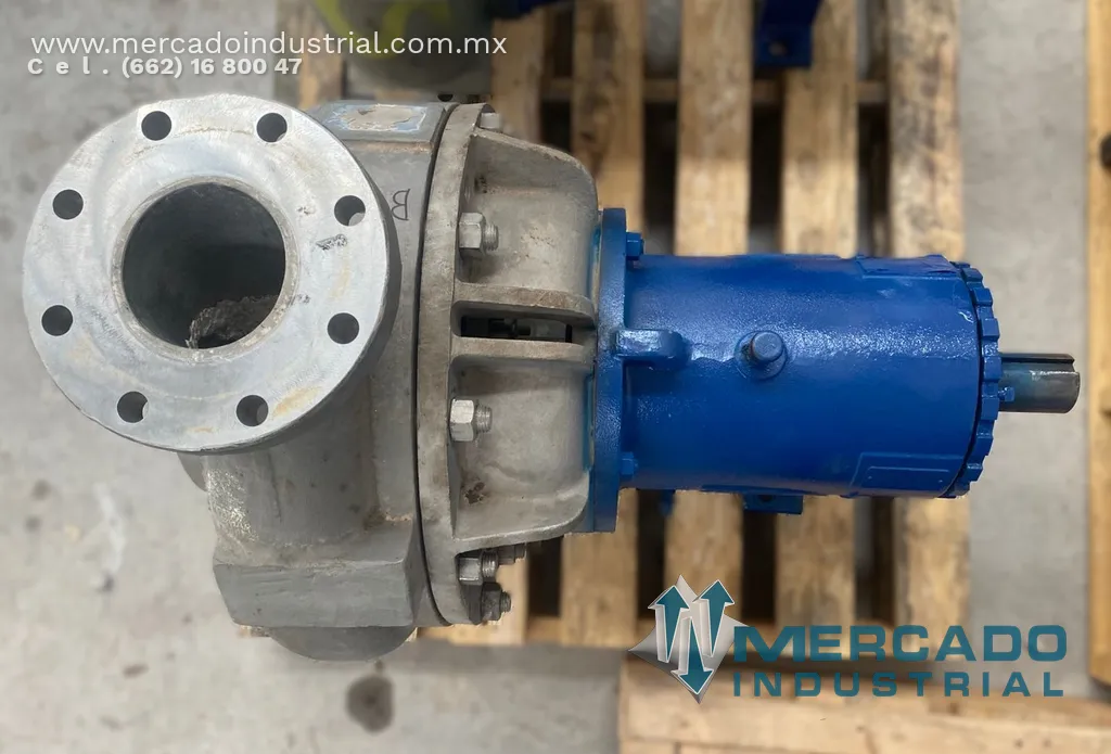 Bomba centrífuga 10x8" 4550 GPM de acero inoxidable tipo 3K10X8-16H/156S0 marca DURCO