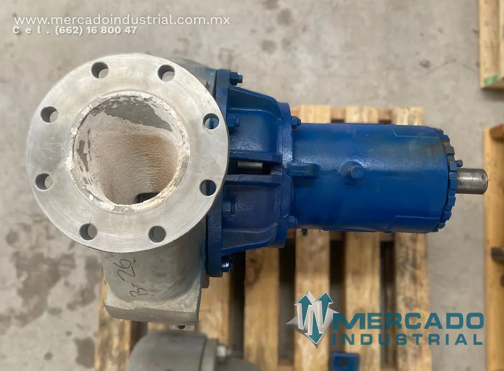 Bomba centrífuga 8x6" 1725 GPM de acero inoxidable tipo 8X6-14A/124 marca DURCO
