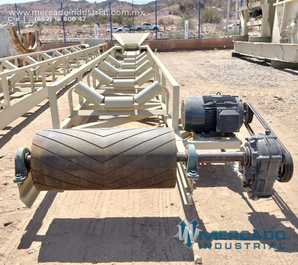 Banda transportadora de 30" x 10 m de largo