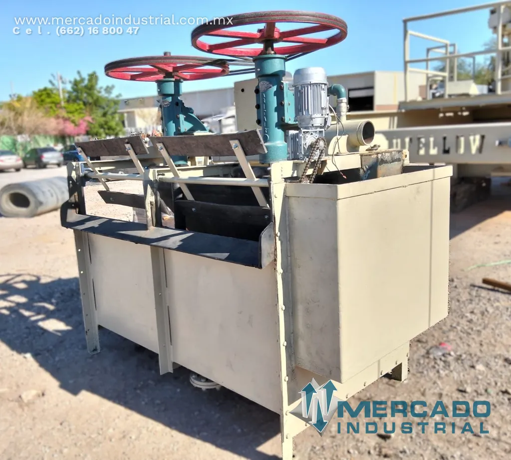 Banco de flotación de 2 celdas No. 24 con capacidad 50 CUFT marca GALIGHER