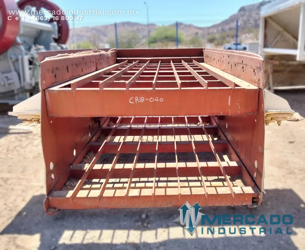 Criba de dos camas de 5 pies x 10 pies marca Allis-chalmers