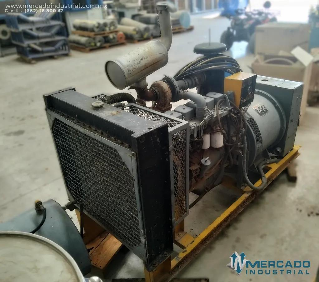 Generador de planta eléctrica de 134 KVA modelo SC6BT5.9-1 marca SELMEC