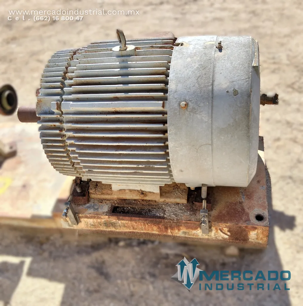 Motor eléctrico 100 HP 4 polos 1770 RPM marca RELIANCE