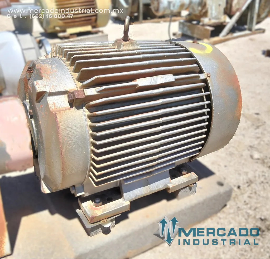 Motor eléctrico 50 HP 4 polos 1765 RPM marca RELIANCE