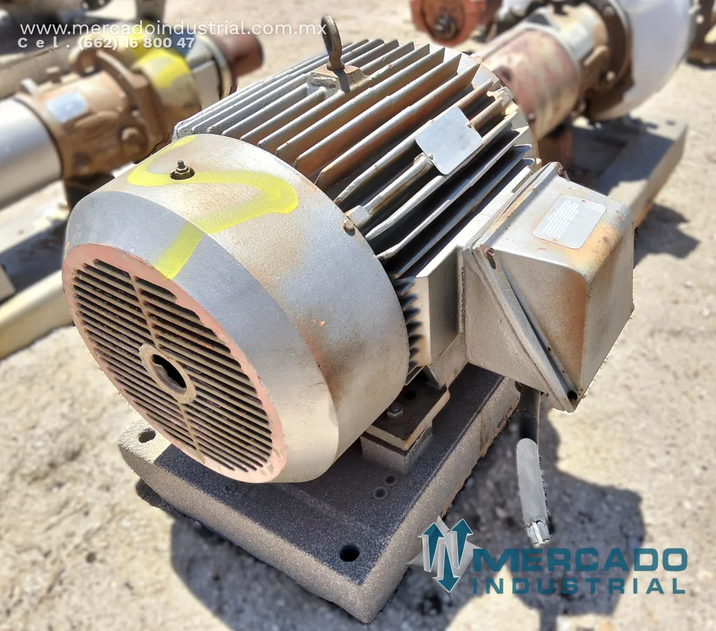 Motor eléctrico 50 HP 4 polos 1765 RPM marca RELIANCE