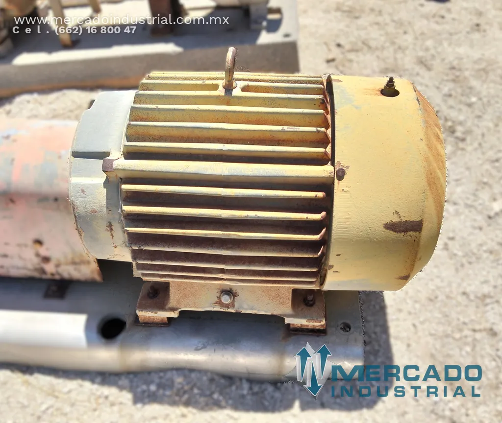 Motor eléctrico 30 HP 4 polos 1770 RPM marca DUTY
