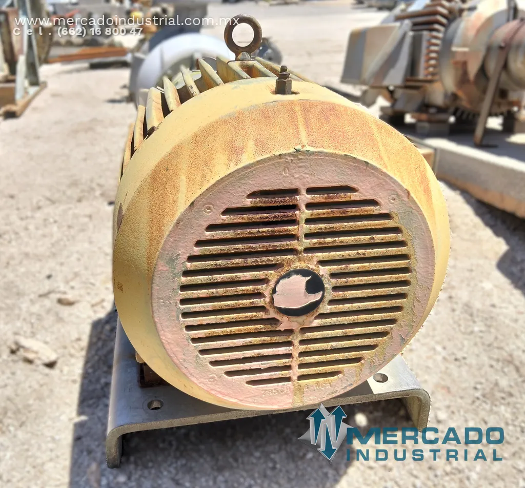 Motor eléctrico 30 HP 4 polos 1770 RPM marca DUTY